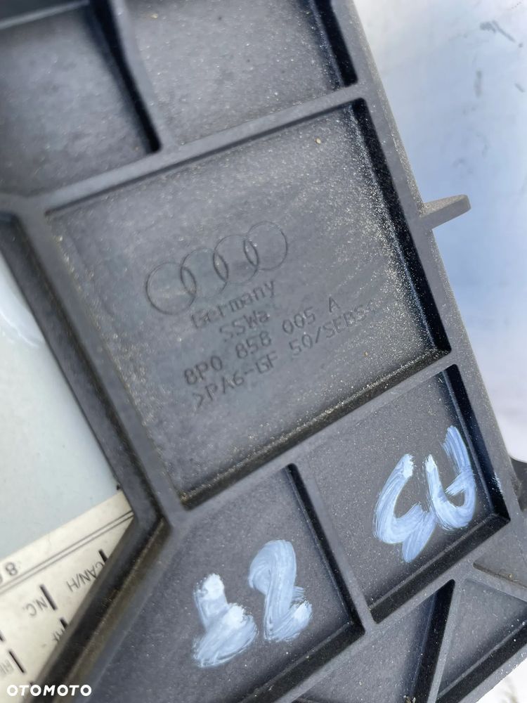 KONSOLA KOSZ RAMKA RADIA 2 DIN AUDI A3 8P 8P0858005A - 6