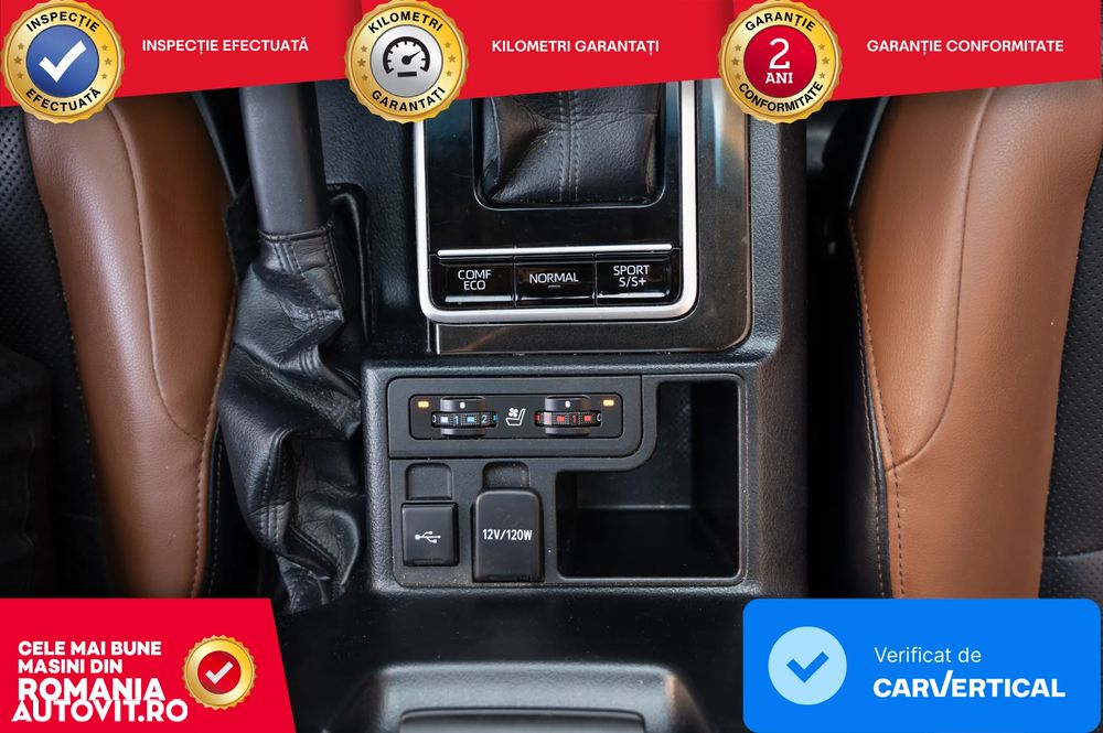 Toyota Land Cruiser 2.8l D-4D 204 CP A/T 7 locuri Luxury AVS Brown - 17