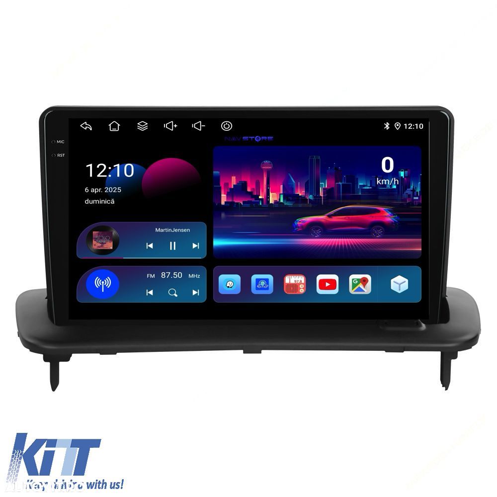 Navigatie Dedicata Volvo S40 (2004-2012), 9Inch, 6Gb Ram, 128Gb Stocar - 4