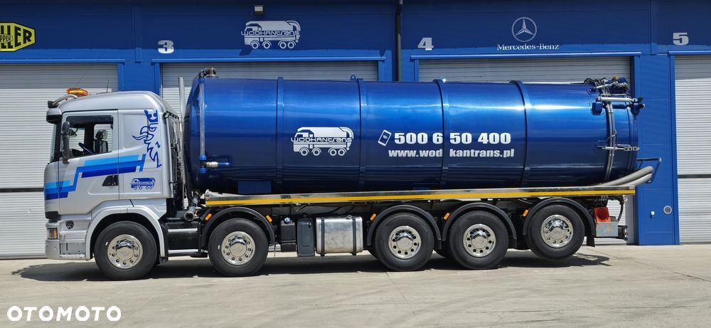 Scania R 490 10x4 asenizacyjny wuko cysterna zabudowa 2025r 32m3 - 6