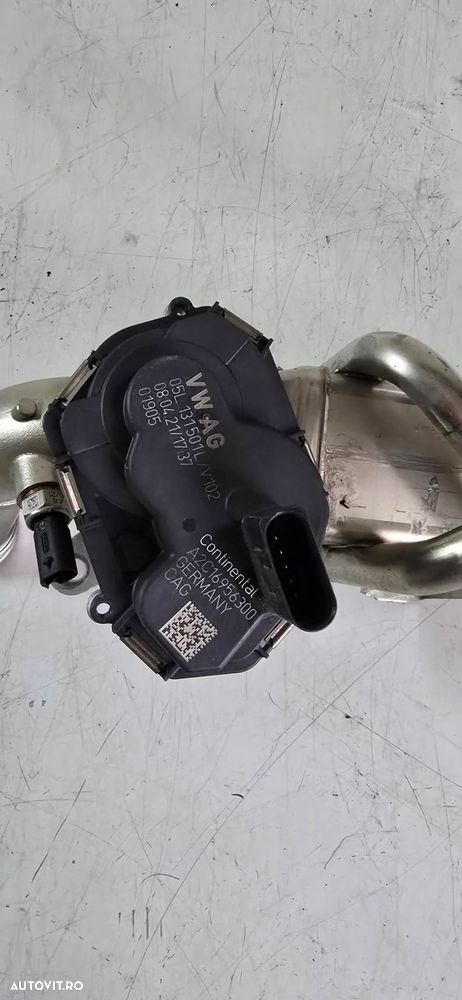 Supapa Valva EGR Audi A6 4K C8 A5 A4 B9 Q5 2.0 Tdi Motor DTP Cod 05L131501L - 3