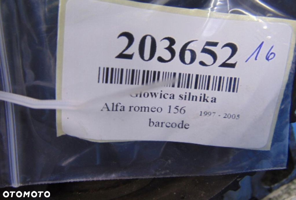 ALFA ROMEO 156 2.4JTD GŁOWICA SILNIK 46437268 - 8