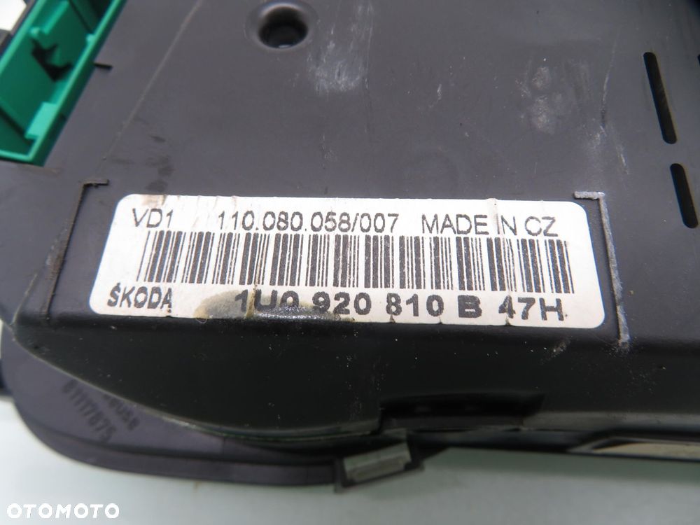 STACYJKA STEROWNIK SKODA OCTAVIA I 2.0  06A906018GR 1J0959799Q 1U0920810B - 8