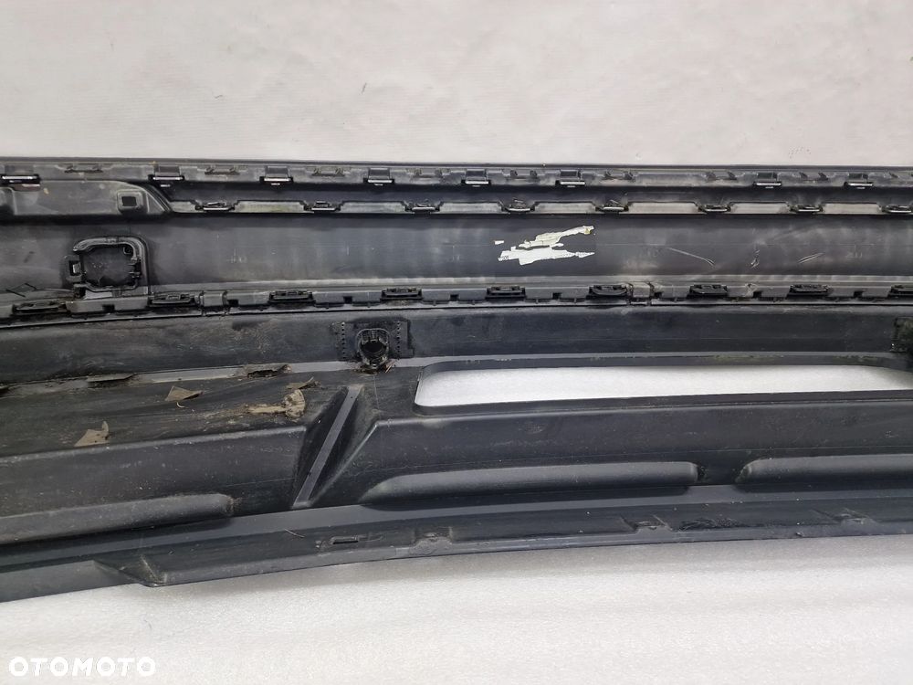 VW TIGUAN II 5NA 15- R-LINE ZDERZAK TYLNY TYLNI TYŁ + DYFUZOR POD HAK + ŚRODKOWY CHROM , NR 5NA807521C + 5NA807568G , NR AUKCJI DT872 - 25