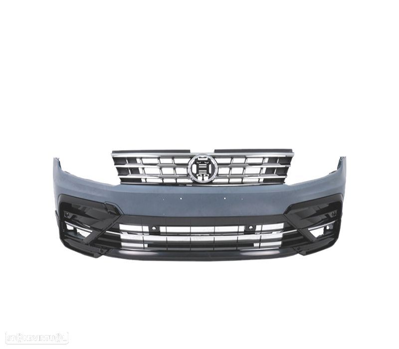 PARA-CHOQUES FRONTAL VOLKSWAGEN VW TIGUAN 17-20 LOOK R-LINE - 2