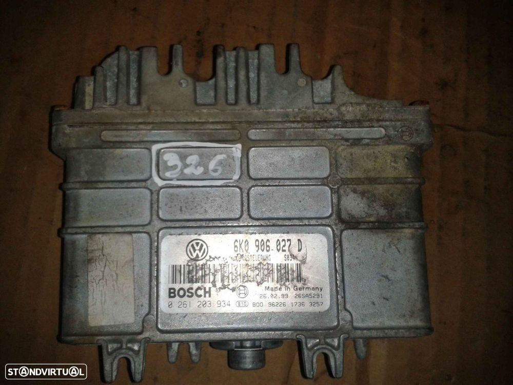 Centralina 6K0906027D 0261203934 SEAT IBIZA 1999 1,0 BOSCH - 1