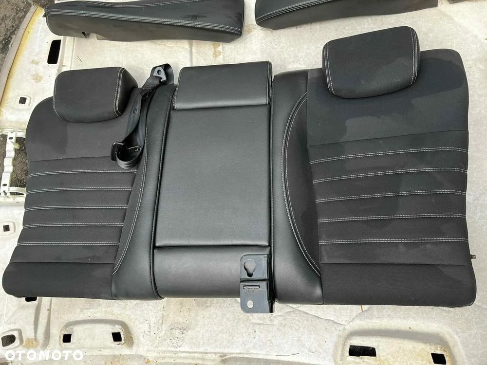 Renault Laguna 3 - Komplet FOTELI, KANAPA, SIEDZENIA, BOCZKI - Anglik (Czarne) - 7