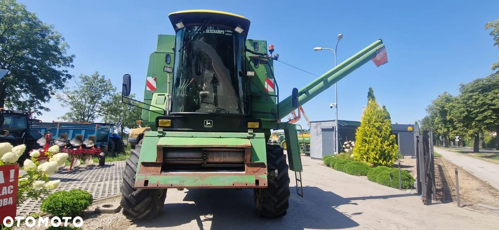 John Deere 1075 Import 3723 MTG Oryginał Kombajn zbożowy - 3