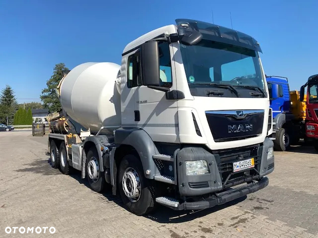 MAN TGS 32.420 8x4 Betonomieszarka Stetter 2018r - 4