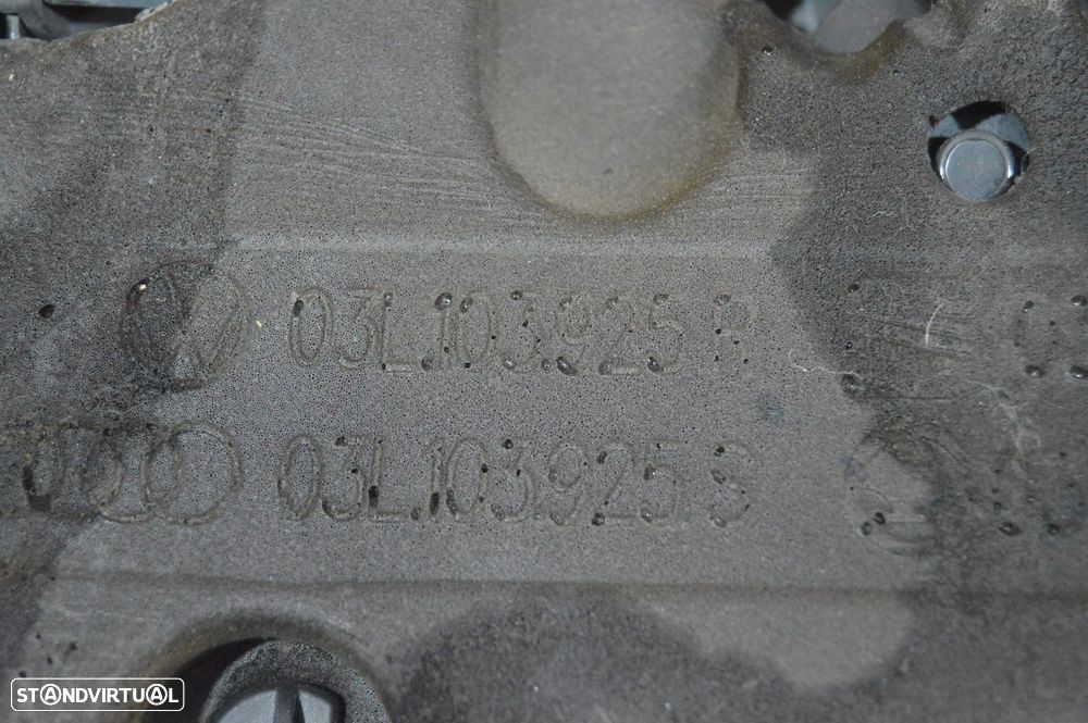 TAMPA TAMPO BLINDAGEM PROTEÇÃO MOTOR VW VOLKSWAGEN 03L103925R 03L103925 03L103925S VW VOLKSWAGEN SHARAN 7N 2.0 TDI 140CV CFF CFFB TIGUAN 5N TOURAN 1T - 4