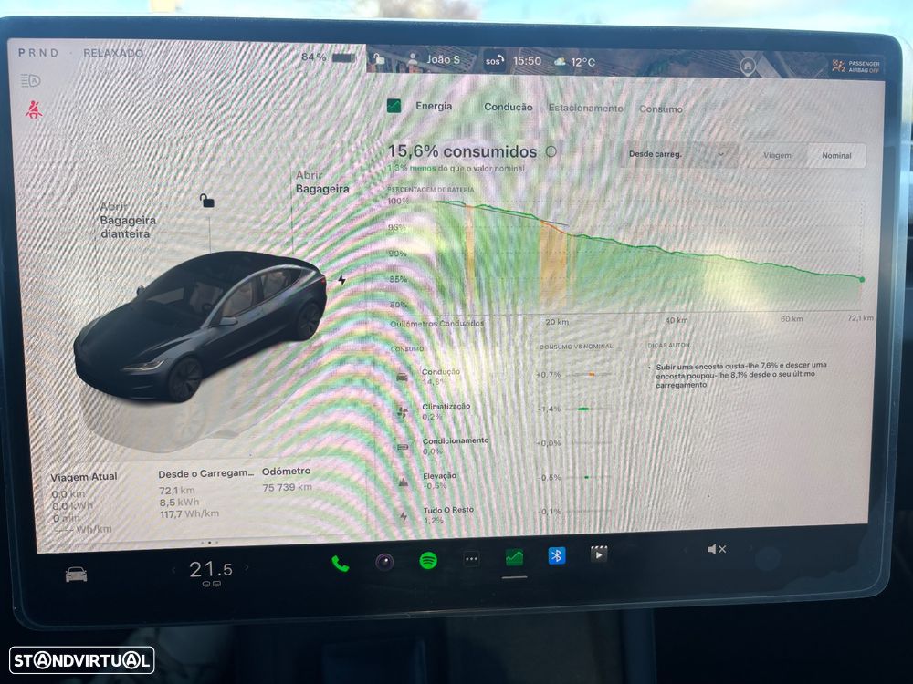Tesla Model 3 Tração Traseira Standard - 22