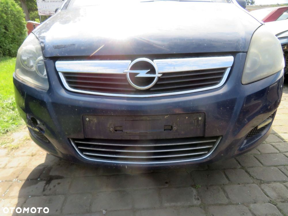 MASKA ZDERZAK BŁOTNIKI LAMPY ZAFIRA B Z20Z  OPEL 2005-2008 GRANATOWY PRZÓD KOMPLETNY - 9