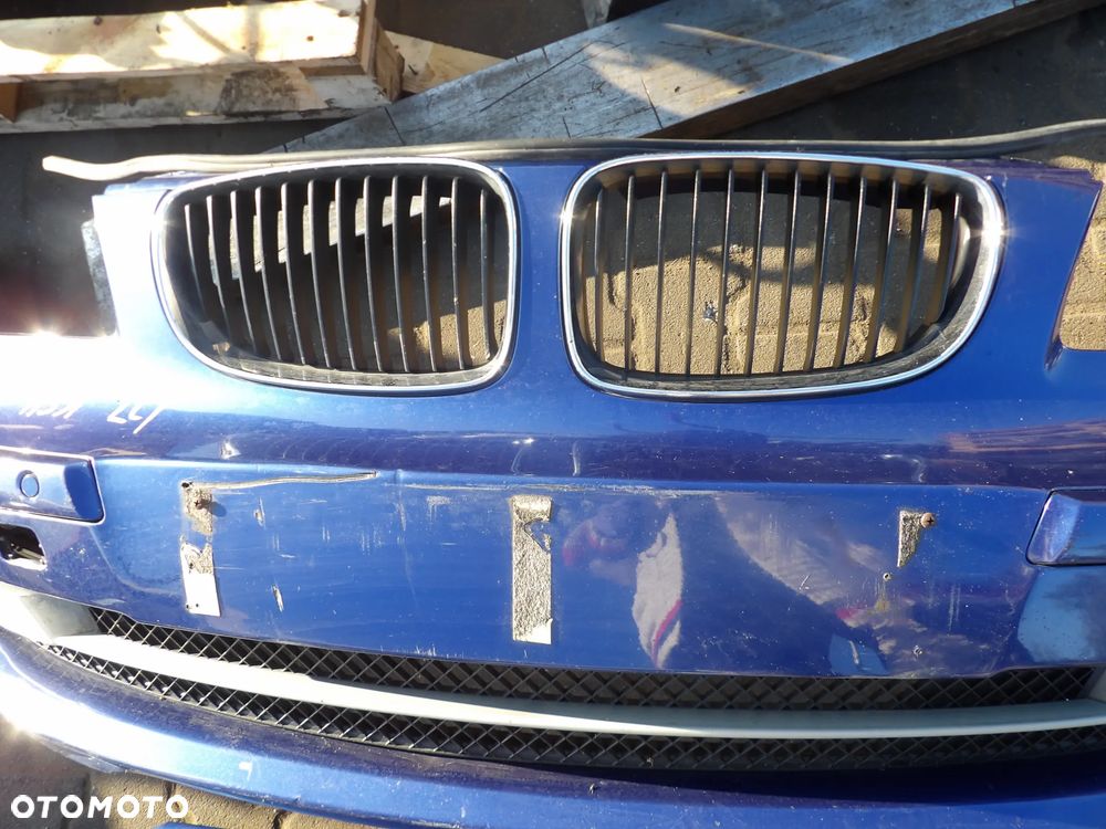 BMW - E81,X1 - KOLOR A51 - LIFT - ZDERZAK PRZEDNI - LEKKO USZKODZONY - DEMONTAŻ - EUROPA - ORYGINAŁ - 4