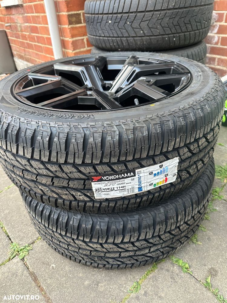 Jante Originale 22" Urban Automotive WX-2R + Anvelope Iarnă/AT Yokohama 285/45 R22 Land Rover Defender L663 + Piulițe Antifurt (DOT 2025) - 11