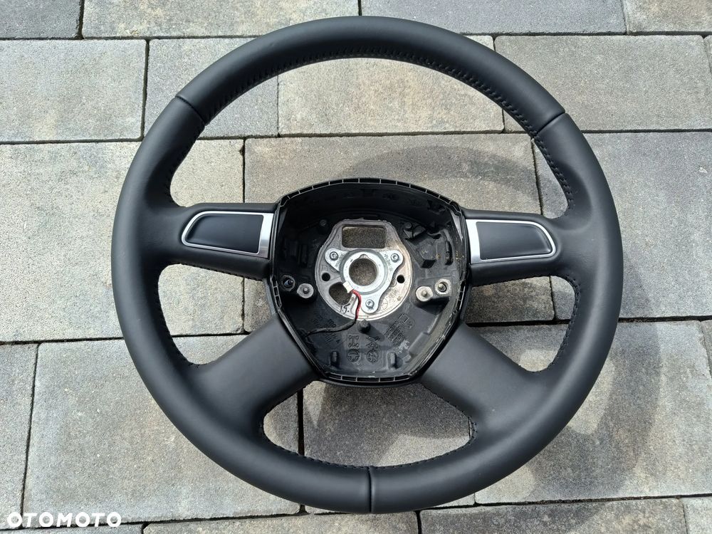 AUDI 8P0 8R0 A3 Q5 NOWA KIEROWNICA PODGRZEWANA CZARNA SKÓRZANA