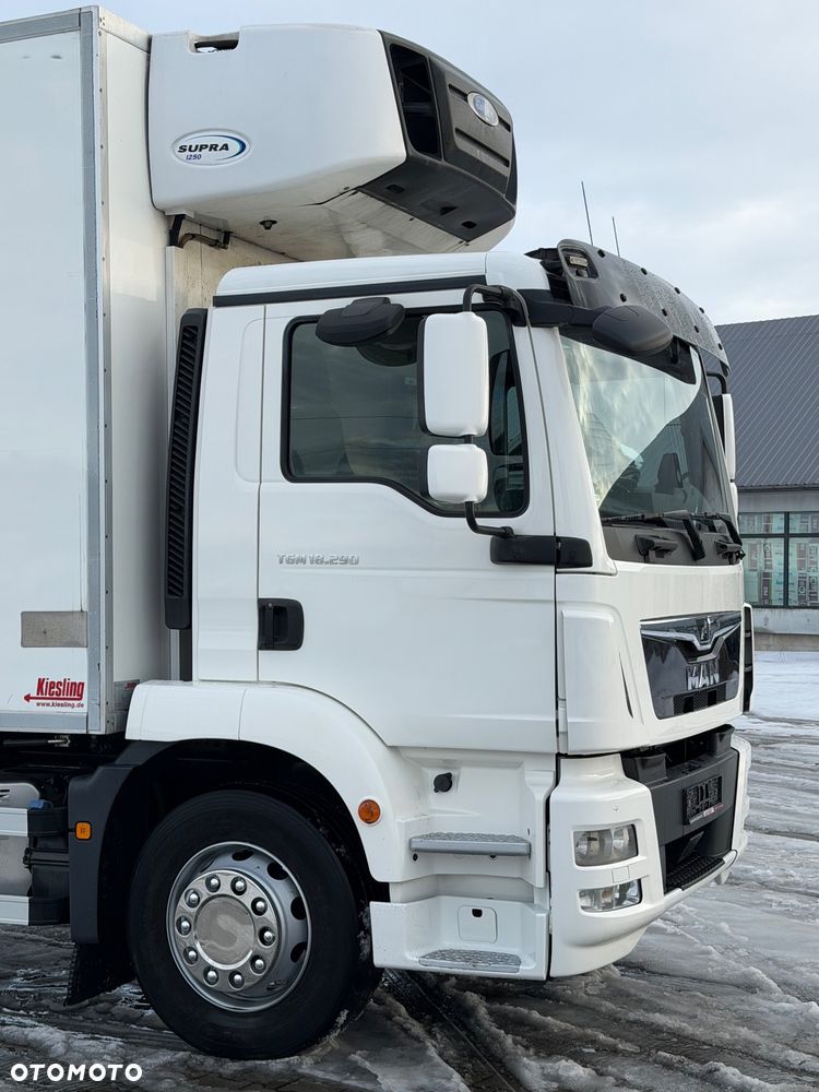 MAN TGM 18.290 / CHŁODNIA / WINDA / 18 PALET / AUTOMAT / NISKI PRZEBIEG / 8 370 KG ŁADOWNOŚCI / CARRIER / 2018 ROK - 10