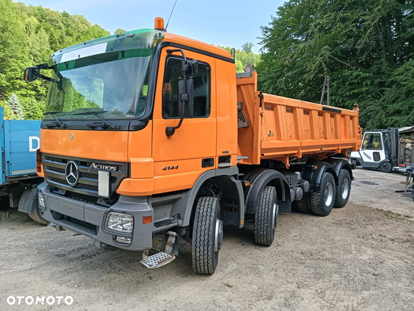 Mercedes-Benz Actros 4144 8x6 burt matik | 540 tys. km | 2008 | bez wkładu | wywrotka cztero osiowa 4 osiowa
