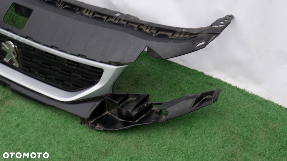 PEUGEOT RIFTER GRILL ATRAPA WSPORNIK WZMOCNIENIE ZDERZAKA PRZÓD ORYGINAŁ CHROM OE 981688680 - 4