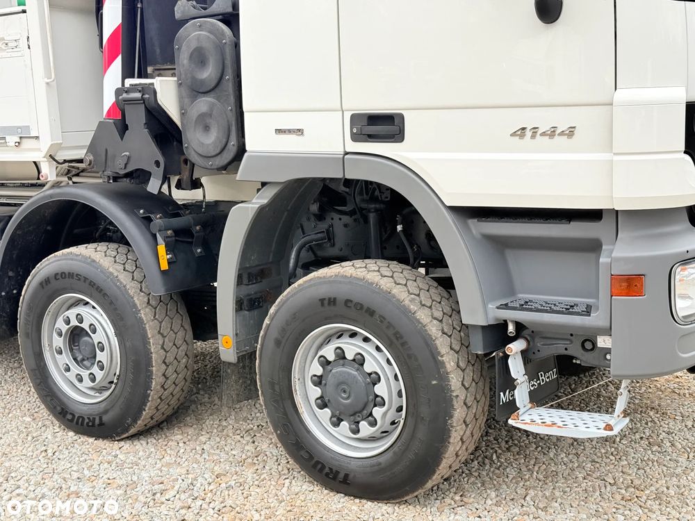 Mercedes-Benz * Mercedes 8x6  Actros 4144 * HDS Palfinger 150002 + FLY JIB PJ 170 * Dźwig * 40 TON * Wyciągarka * 35 Metrów * Kosz * - 32