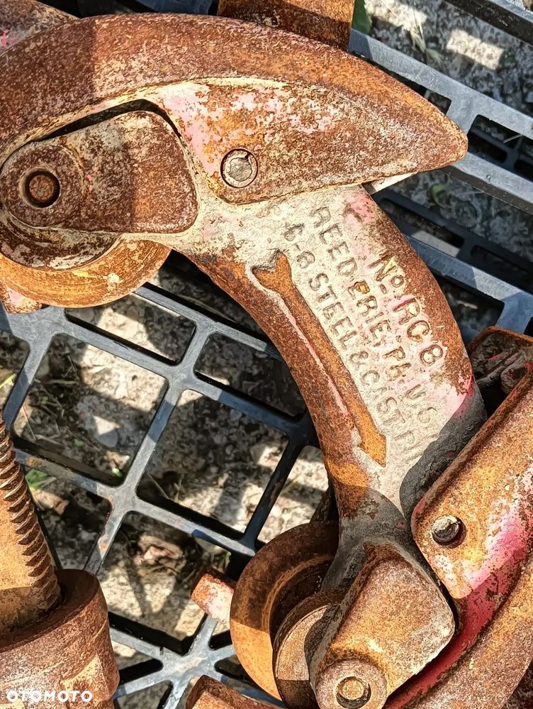 Obcinak przecinak przegubowy obrotowy do cięcia rur RED 6-8cali - 3