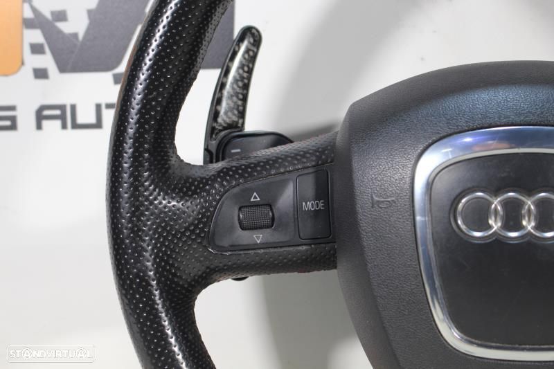 Volante Audi A3 8P / A4 B6 B7 B8 / A5 8T / A6 C6 SLine DSG com Comandos - 2