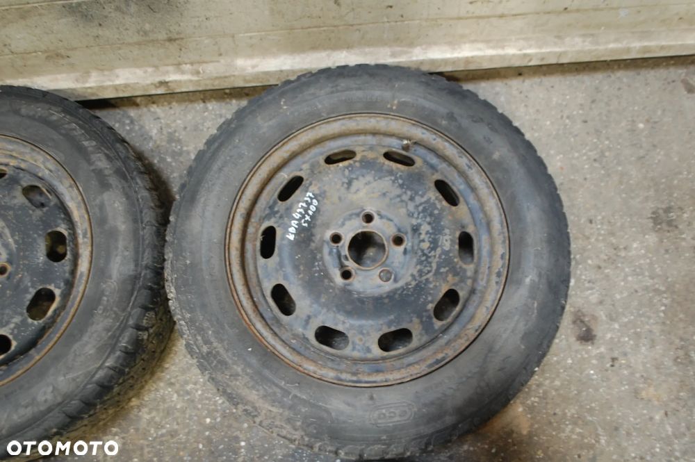 KOŁA FELGI STALOWE + OPONY KBA43737 185/65R15 5X100 ET38 6J SEAT LEON I VW GOLF IV SKODA AUDI - 5