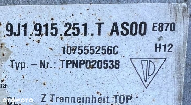 Moduł baterii izolator akumulatora Porsche Taycan 9j1915251t - 2