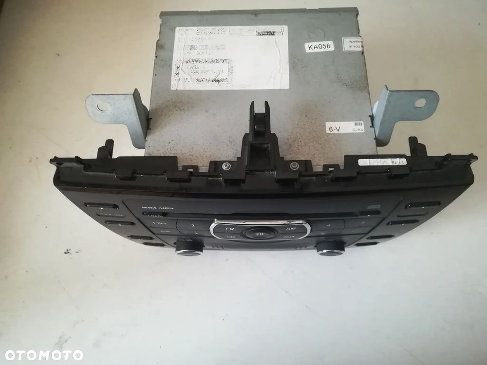 RADIO, RADIOODTWARZACZ MP3 MAZDA 6 II GH GDK4669R0 - 2