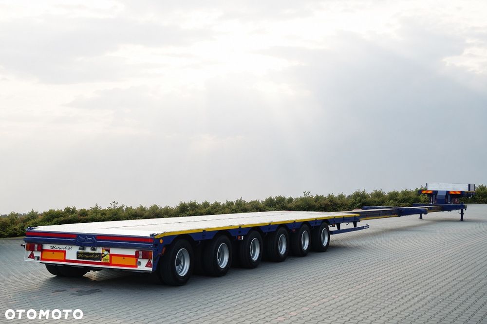 Nooteboom / NISKOPODWOZIE / ROZCIĄGANA / LAWETA / 33 M / 6 OSI /  OSIE SKRĘTNE / SAF /  DMC 85 000 KG - 5