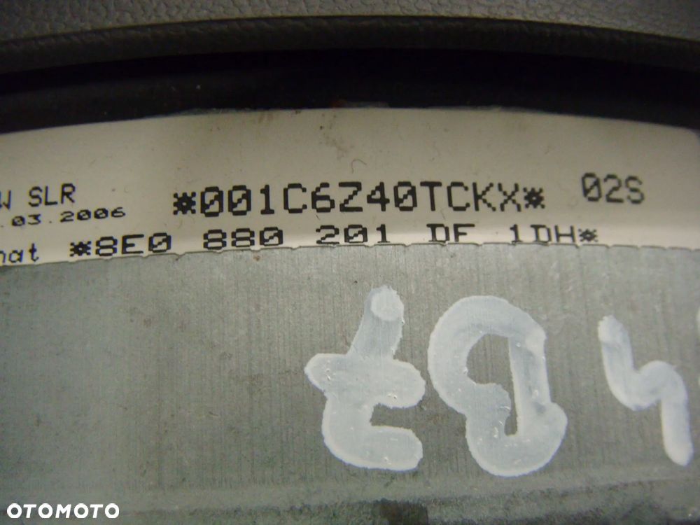 audi a4 b7 poduszka powietrzna kierowcy 8e0880201df - 2