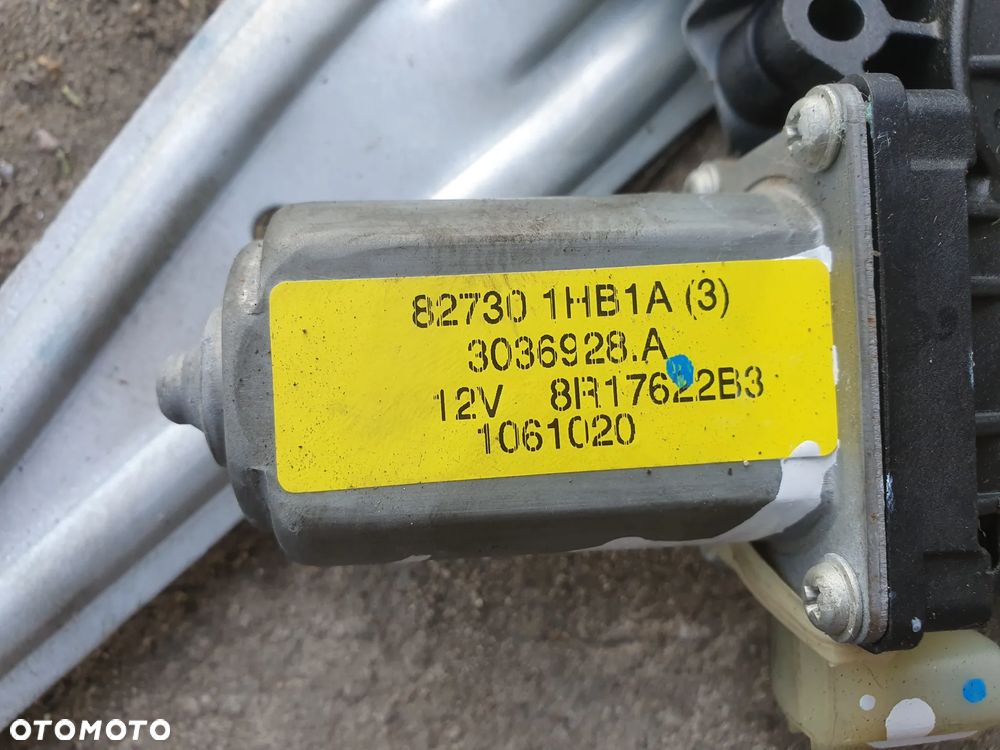 PODNOŚNIK LEWY TYŁ NISSAN NOTE E12 1.2 2015r ORYGINAŁ EUROPA - 3