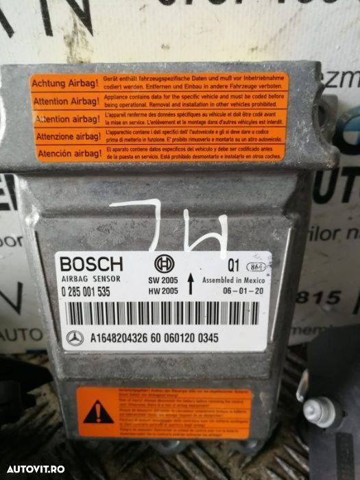 Calculator modul airbag Mercedes ML w164 livram oriunde - 1