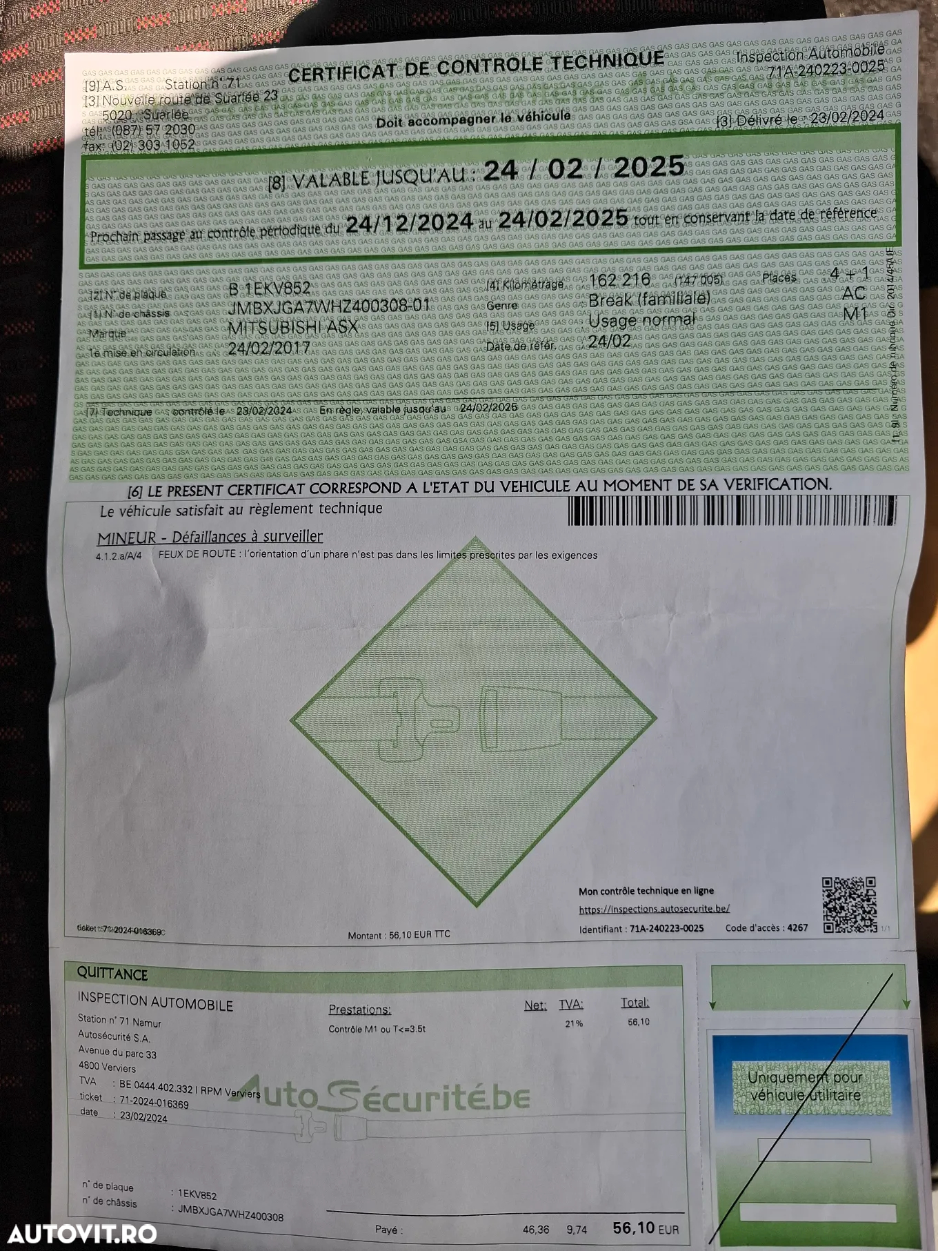Mitsubishi ASX 1.6 Litre DI-D Invite - 6