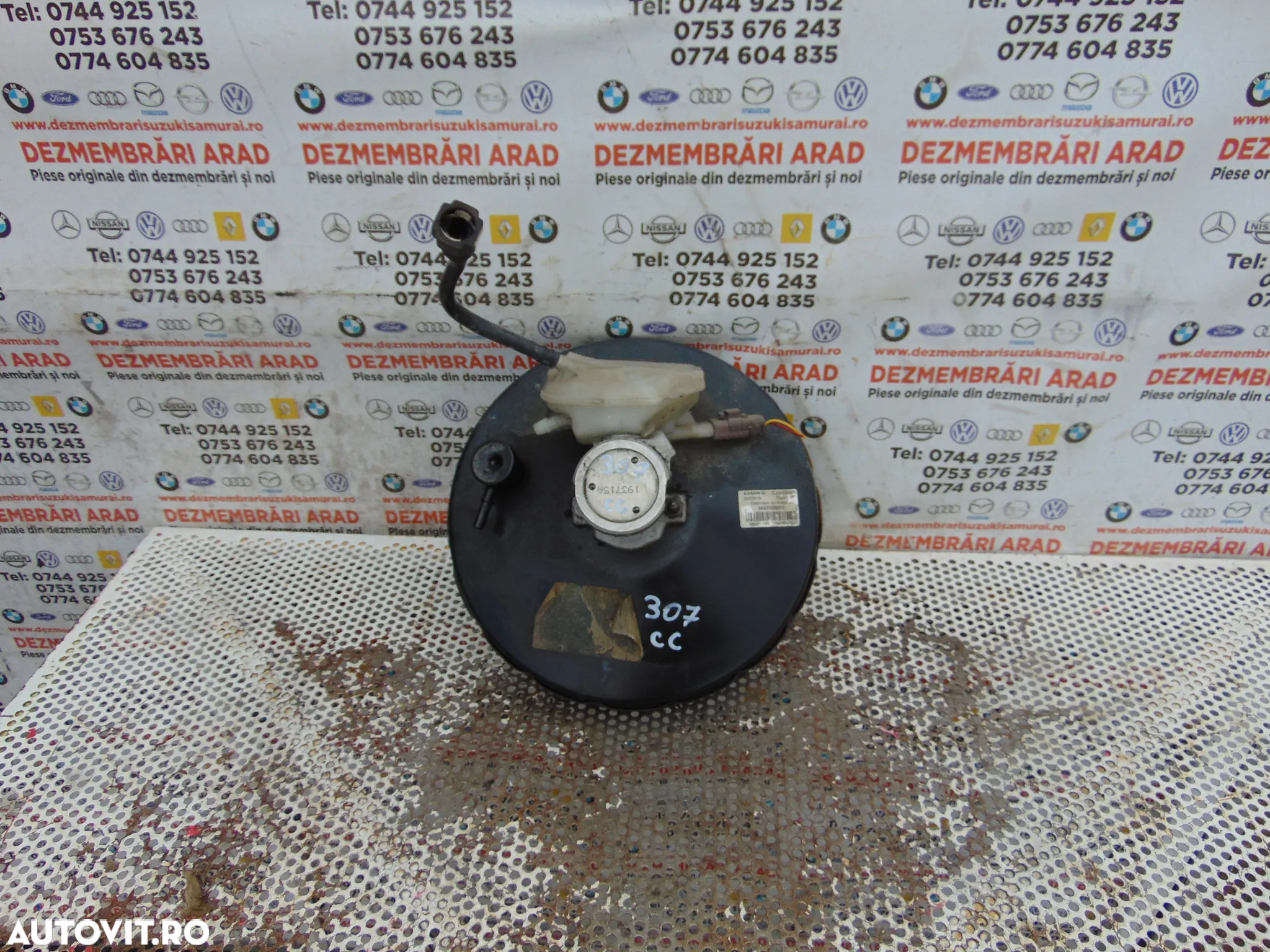 Pompa frana peugeot 207 pompa servofrana dezmembrez 307cc - 5