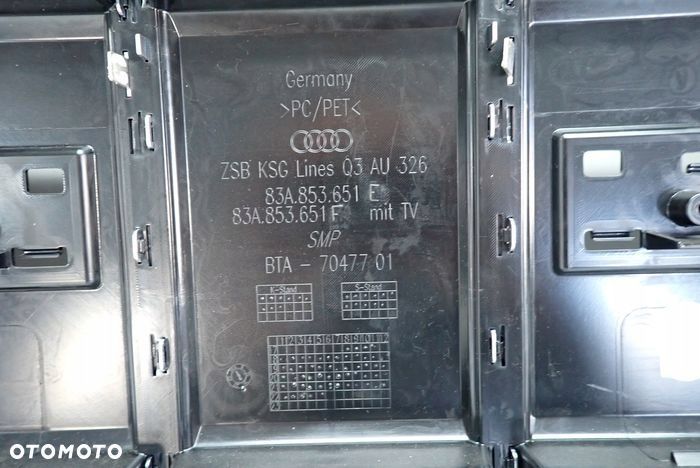 AUDI Q3 II 18- atrapa grill 83A853651E - 6