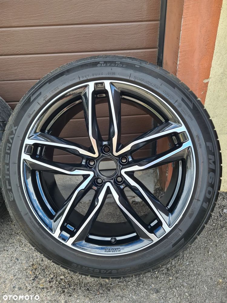 Felgi aluminiowe alu 5x112 19 audi skoda volkswagen stan idealny - 4