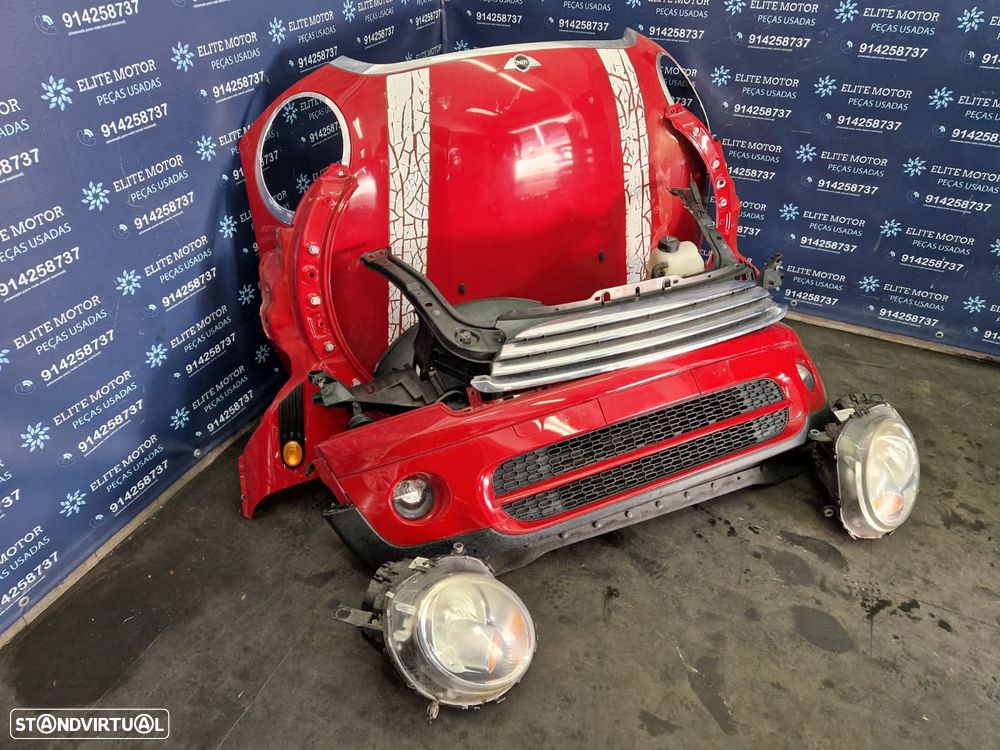 Frente completa usada MINI ONE D R56 capot parachoques oticas guardalamas R55 R57 - 2