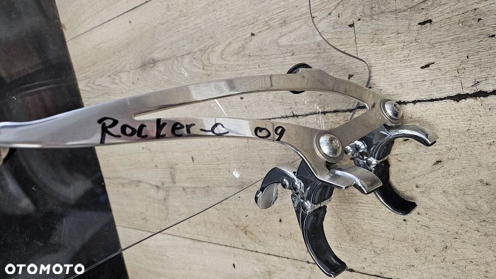Szyba owiewka szybki montaż Harley Davidson Softail Rocker C - 12