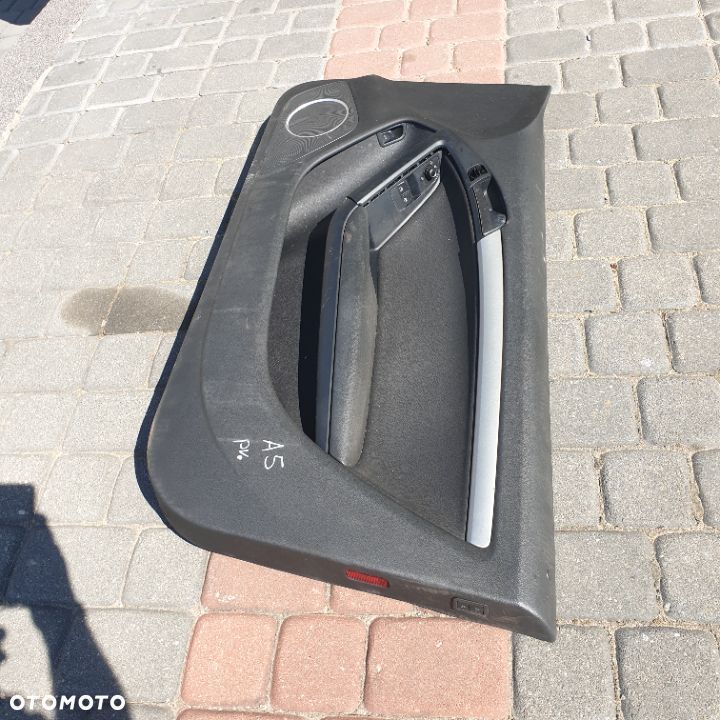 AUDI A5 I 8T COUPE BOCZEK TAPICERKA DRZWI PRAWY PRZOD  08R - 1