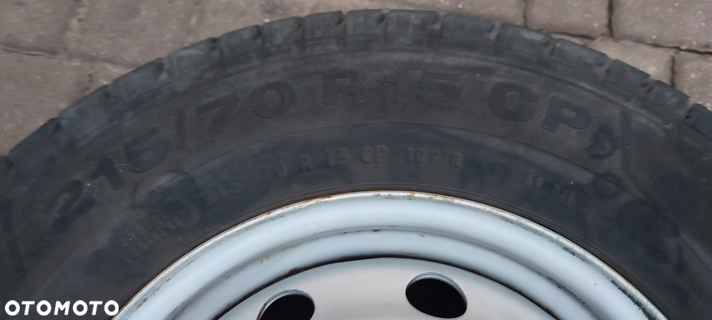 Koła Felgi Oryg. Fiat Ducato Jumper Boxer 15 Cali 215/70/15CP 4x5-7,3mm 16r - 15
