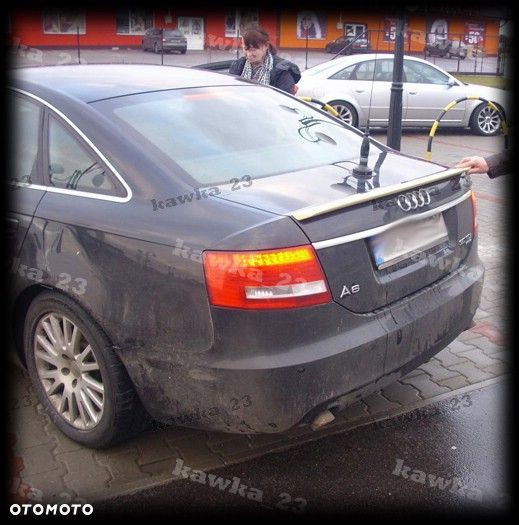AUDI A6 S6 SPOILER LOTKA NA KLAPĘ PODKŁAD! - 10