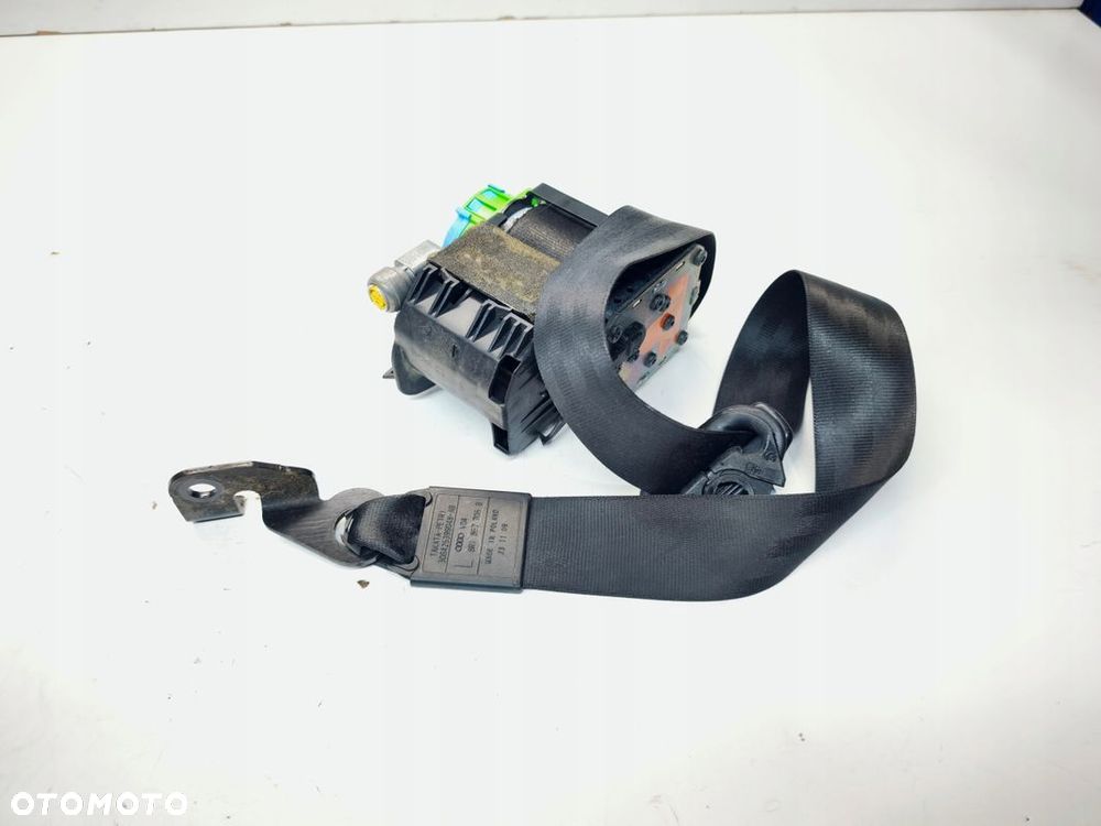 PAS BEZPIECZEŃSTWA LEWY PRZÓD AUDI Q5 8R 8R1857705B CZARNY - 2
