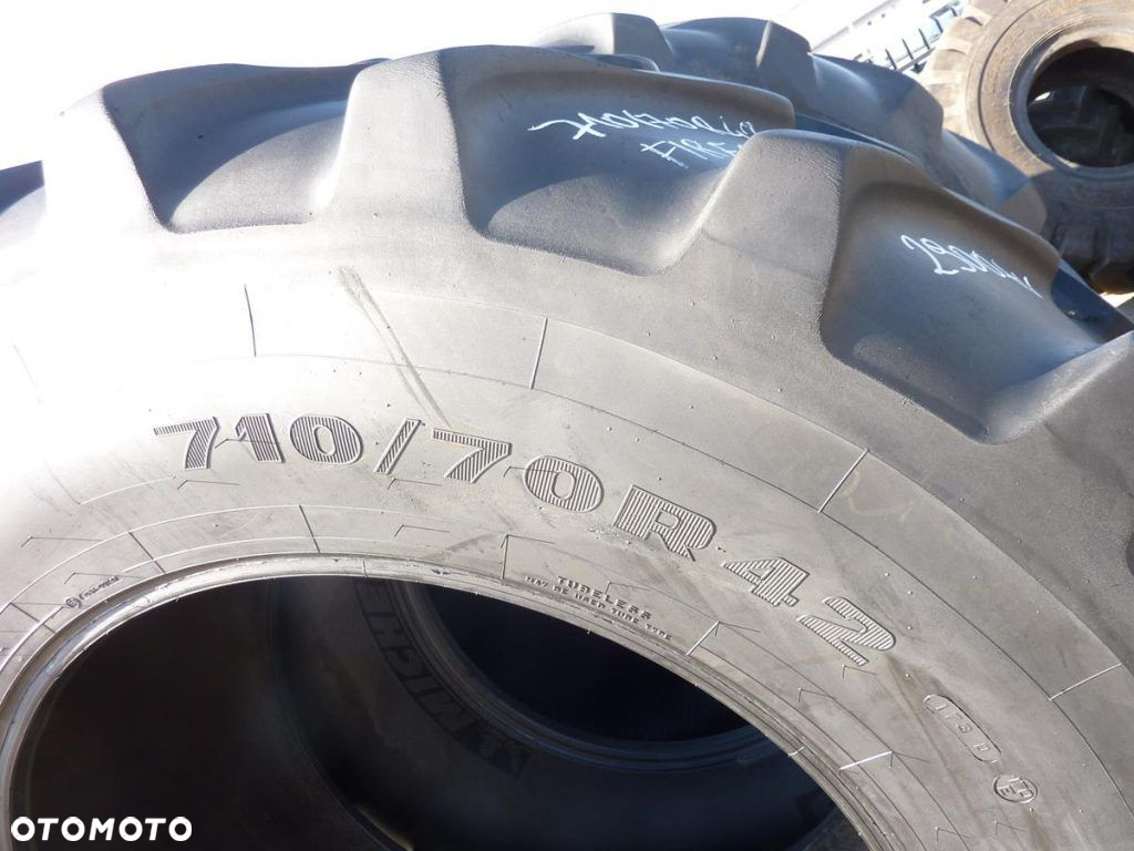 Opona używana rolnicza 710/70R42 FIRESTONE MAXITRACTION 1600zł W2107 - 8