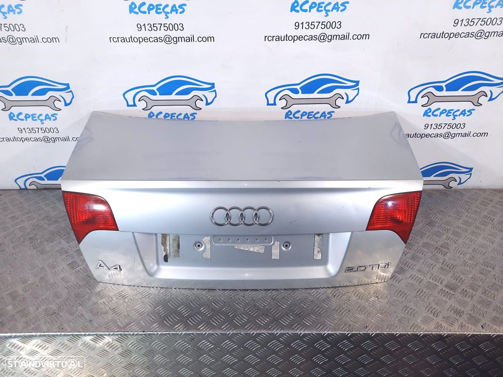 PORTA TAMPA MALA AUDI A4 B7 SLINE S LINE S-LINE SEDAN CARRO 8E5827023AA 8E5827023A 8E5827023 FECHO PUXADOR LUZ 3º STOP - 3