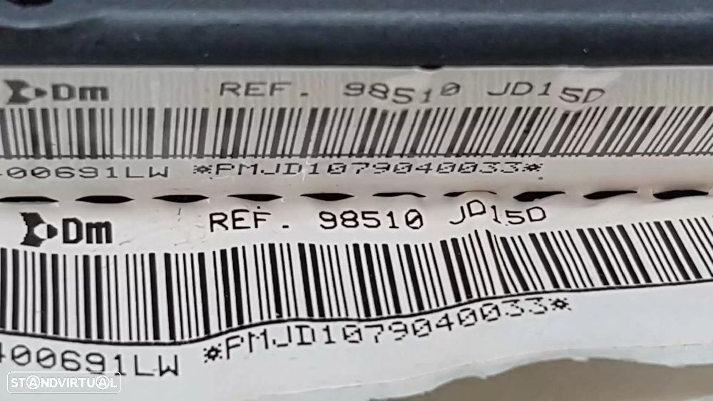 AIRBAG FRONTAL ESQUERDO NISSAN QASHQAI / QASHQAI +2 I 2007 -98510JD15D - 1