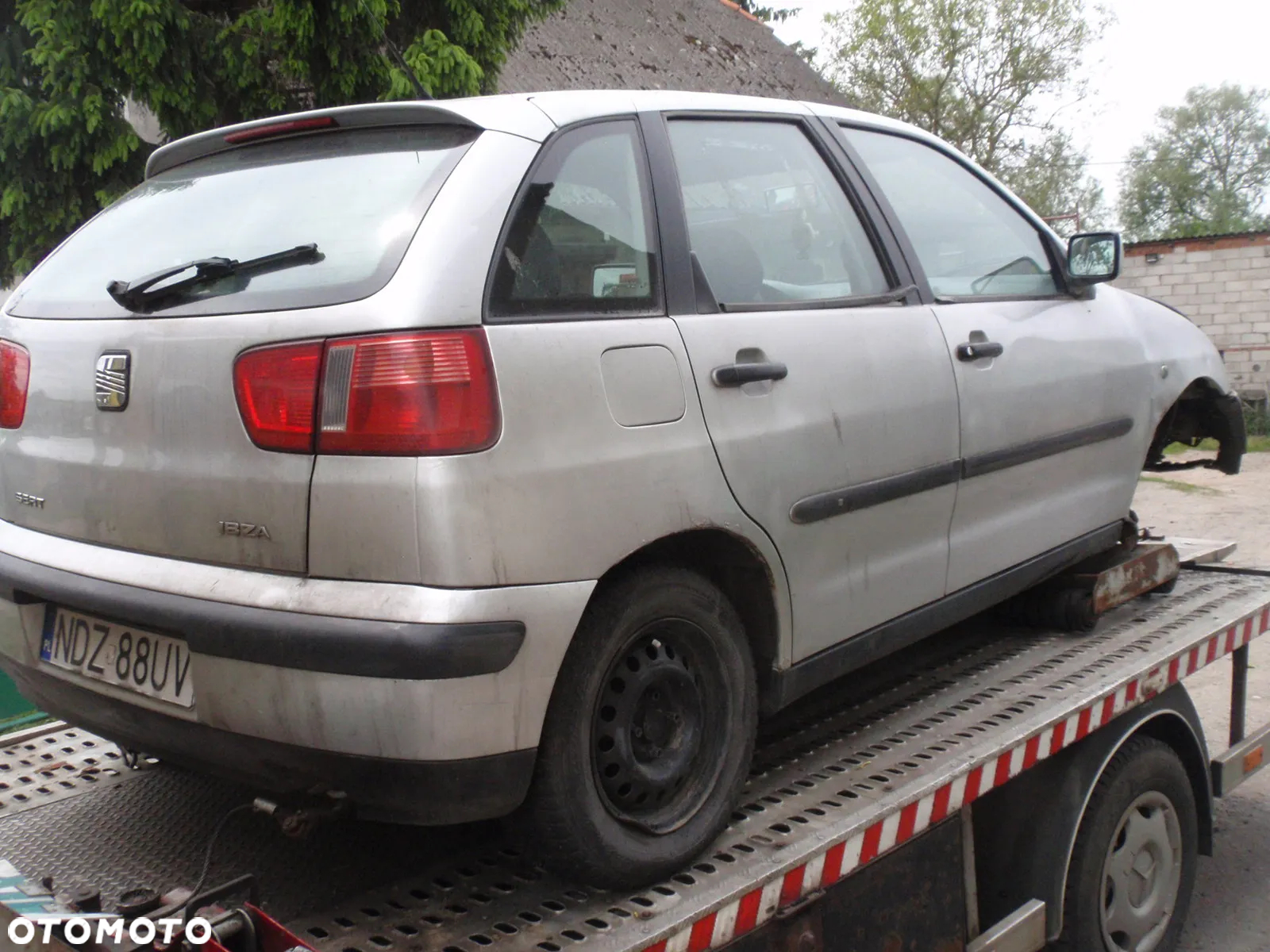 SEAT IBIZA II, 1.4MPI AKK, LAKIER LS7N AUTO CAŁE NA CZĘŚCI ROK 1999R. - 4