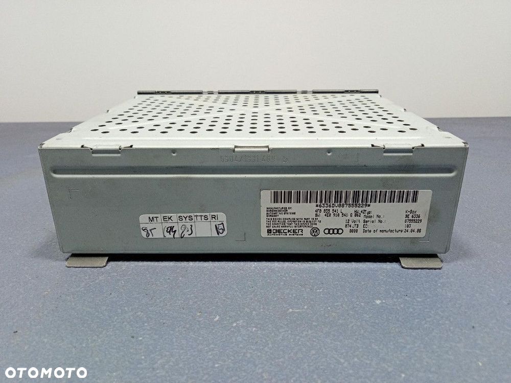 AUDI A4 B8 MODUŁ TUNER RADIA 4F0035541L - 5