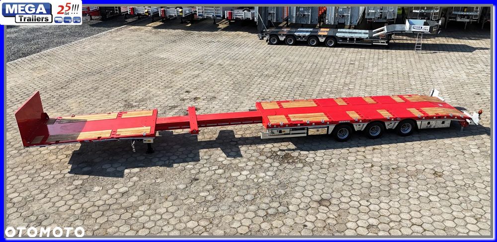 Inny TELEMEGA 13,60 + 7.50 m WYSUWU, 3 osie, ADR EX3, H=890 mm !!! - 14