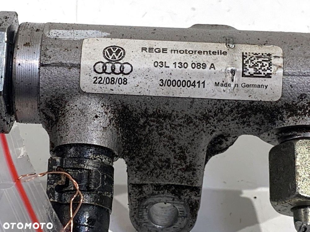 LISTWA WTRYSKOWA  AUDI A4 B8 (8K2) 2007 - 2015 2.0 TDI 105 kW [143 KM] olej napędowy 2007 - 2015 - 7