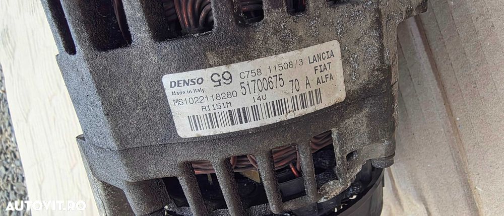 Alternator Fiat Albea 1.4 benzina 2005 2006 / 2007 / 2008 2009 - 3
